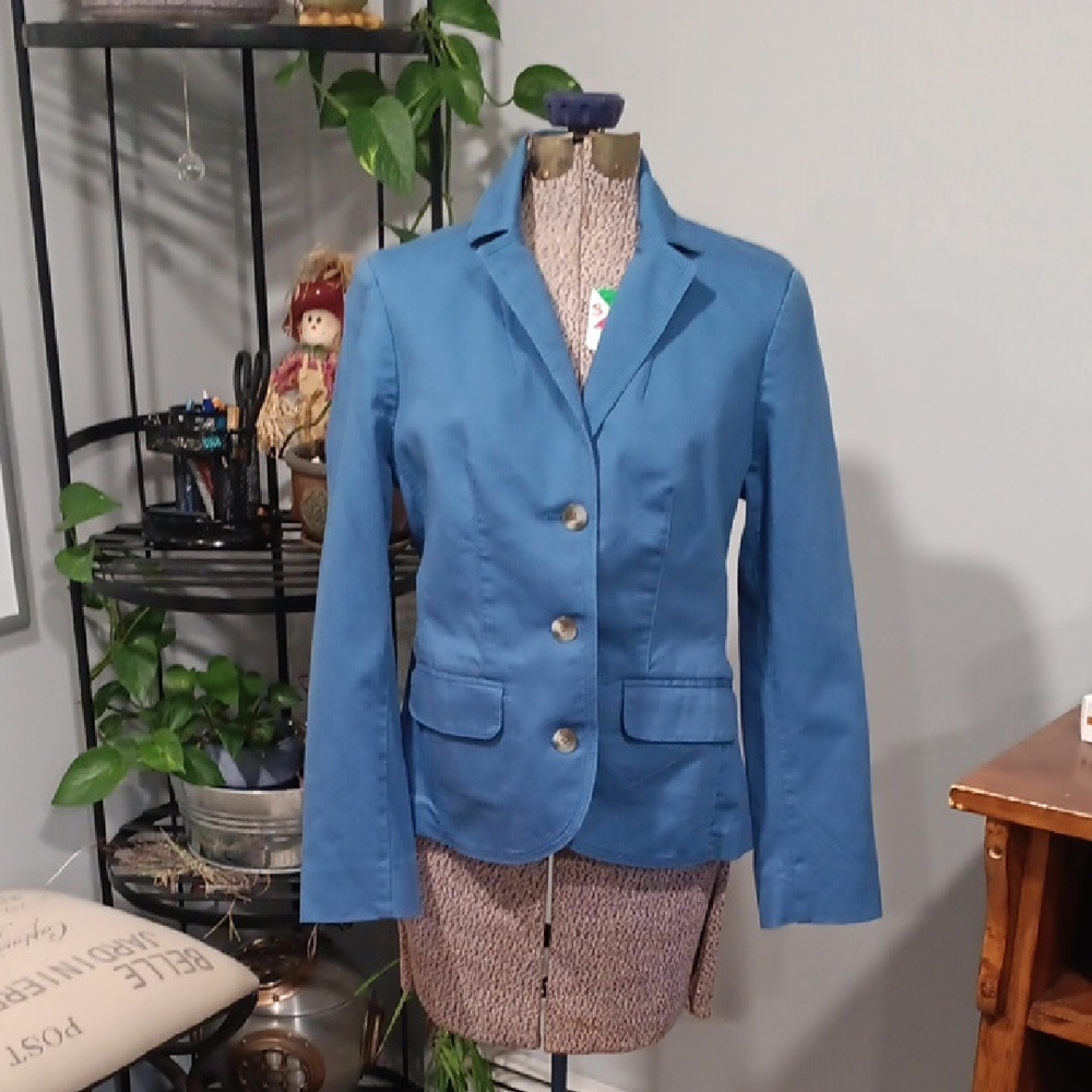 L.L. Bean Women's Teal Blazer